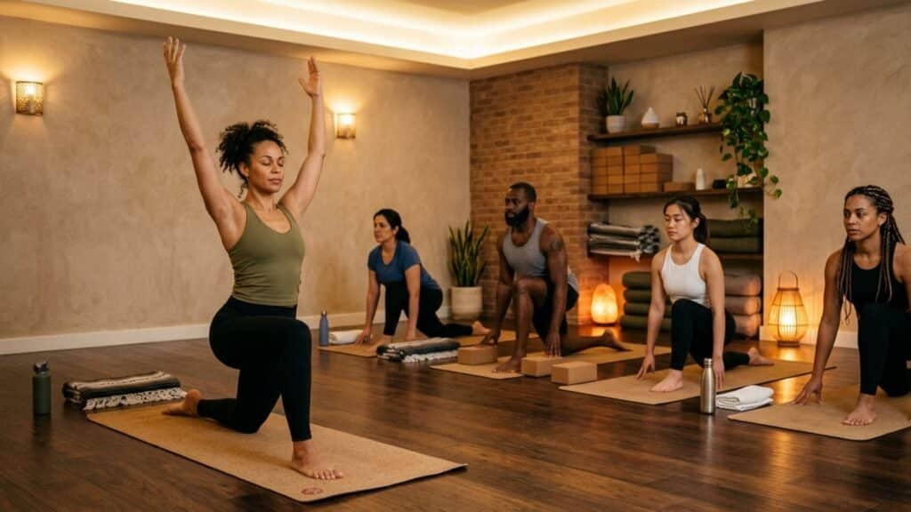 best yoga studio oakville boutique yoga class with infrared heated room